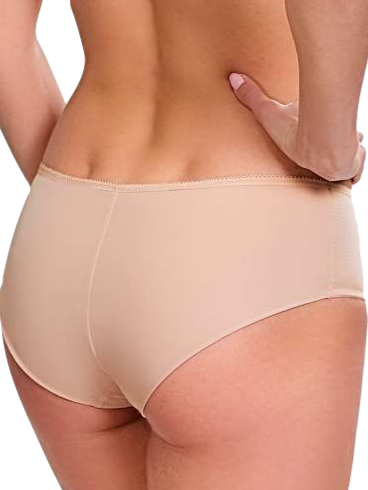 Back of Panache Champagne Cari Briefs