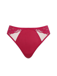 Panache-Magenta Josephine High Leg Panty