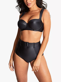 Obsidian Bette Balcony Bikini Top