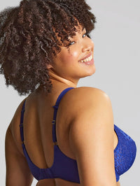 Panache-Royal Blue Estel Plunge Bra