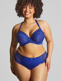 Panache-Royal Blue Estel Plunge Bra