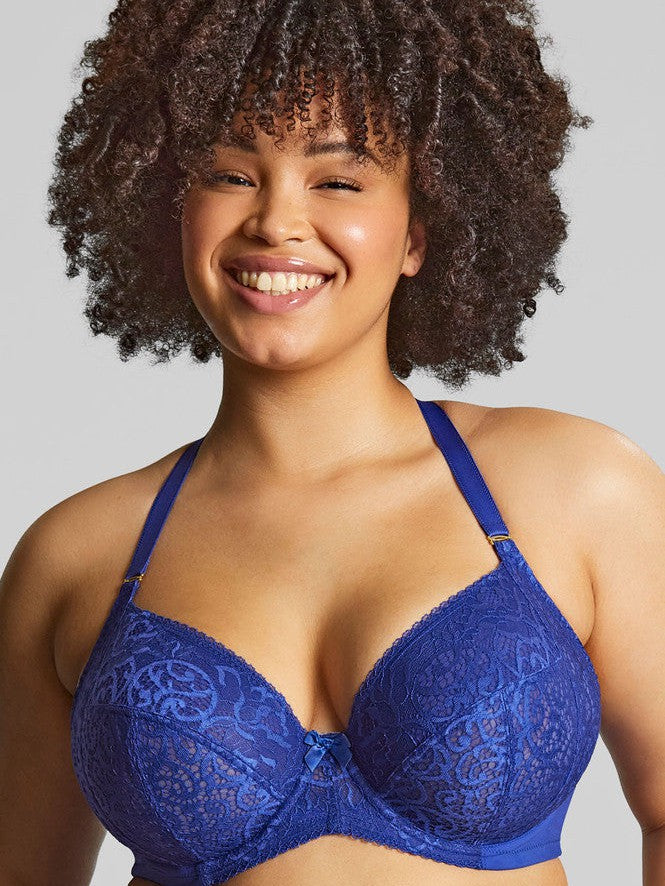 Panache-Royal Blue Estel Plunge Bra