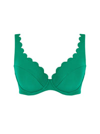 Panache-Verde Lauren Spirit Plunge Bikini Top