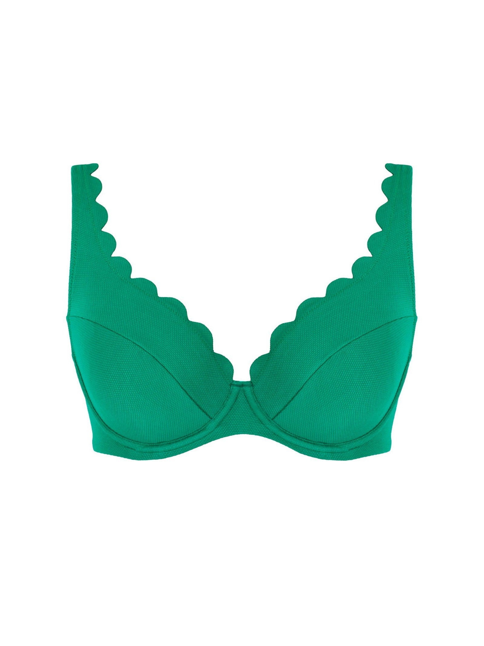 Panache-Verde Lauren Spirit Plunge Bikini Top