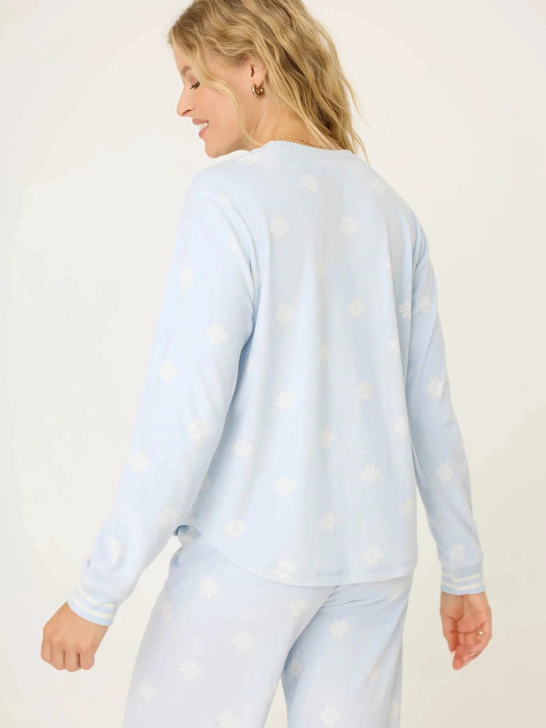 PJ Salvage-Apres All Day Velour Long Sleeve Top