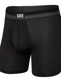 SAXX Black Sport Mesh Boxers