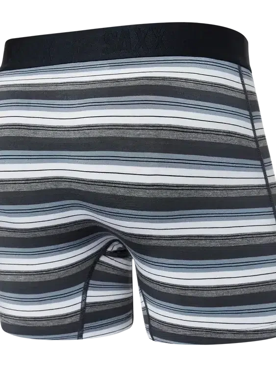 SAXX Grey Freehand Stripe Vibe Boxers