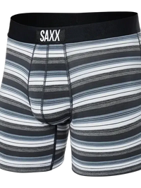 SAXX Grey Freehand Stripe Vibe Boxers
