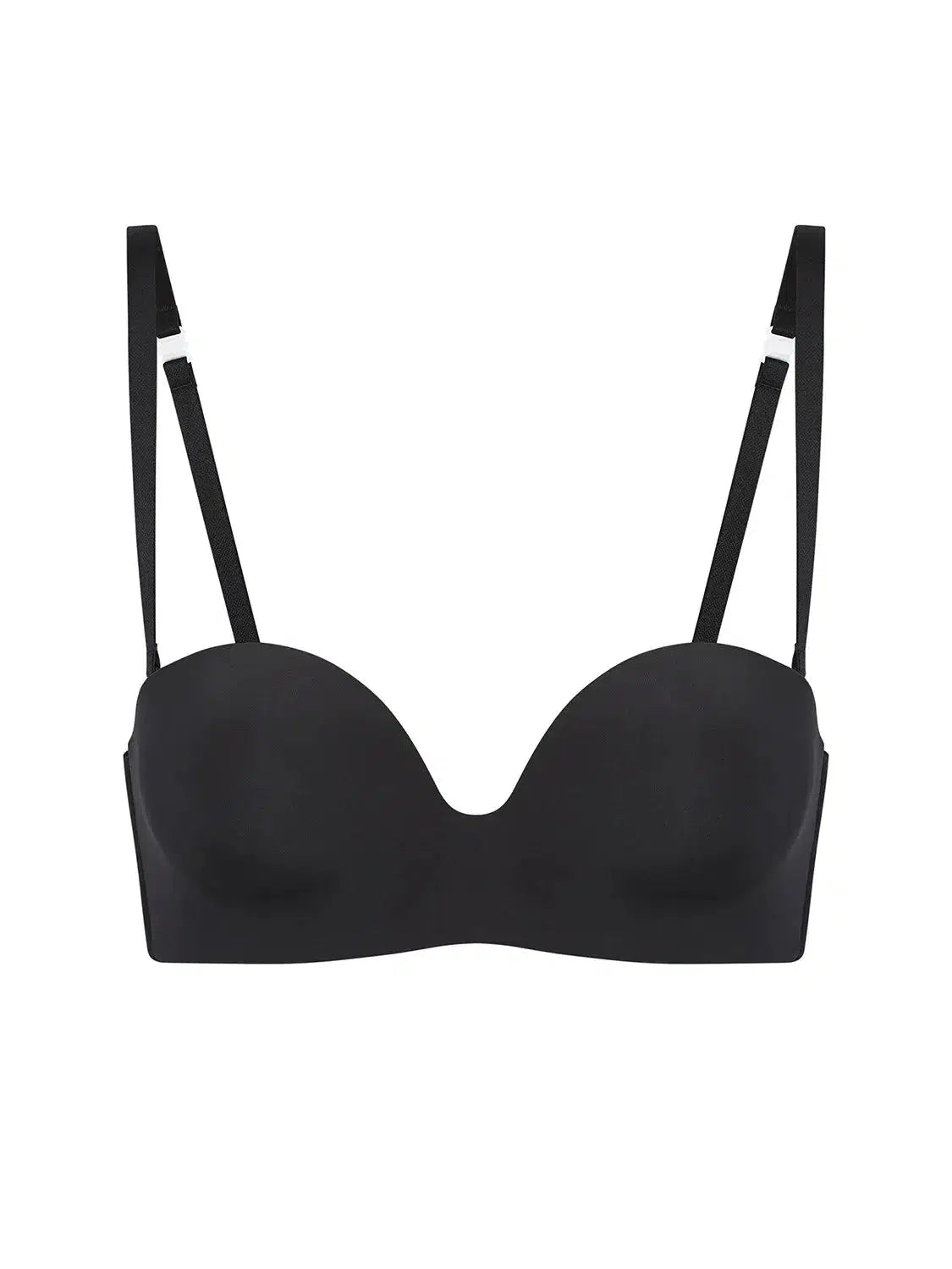 Simone Perele Black Essential Strapless Bra.