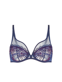 Simone Perele Midnight Blue Singuliere Plunge Bra