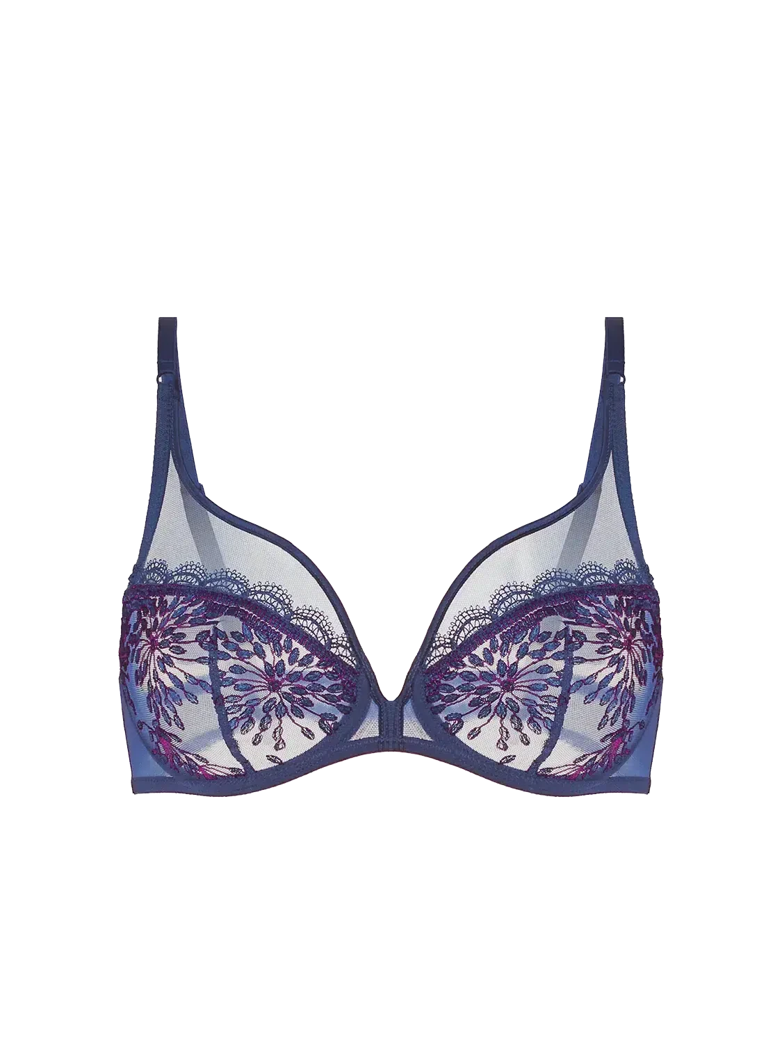 Simone Perele Midnight Blue Singuliere Plunge Bra