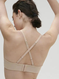 Simone Perele Peau Rose Essential Strapless Bra.