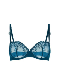 Simone Perele Prestige Blue Delice Sheer Demi Bra