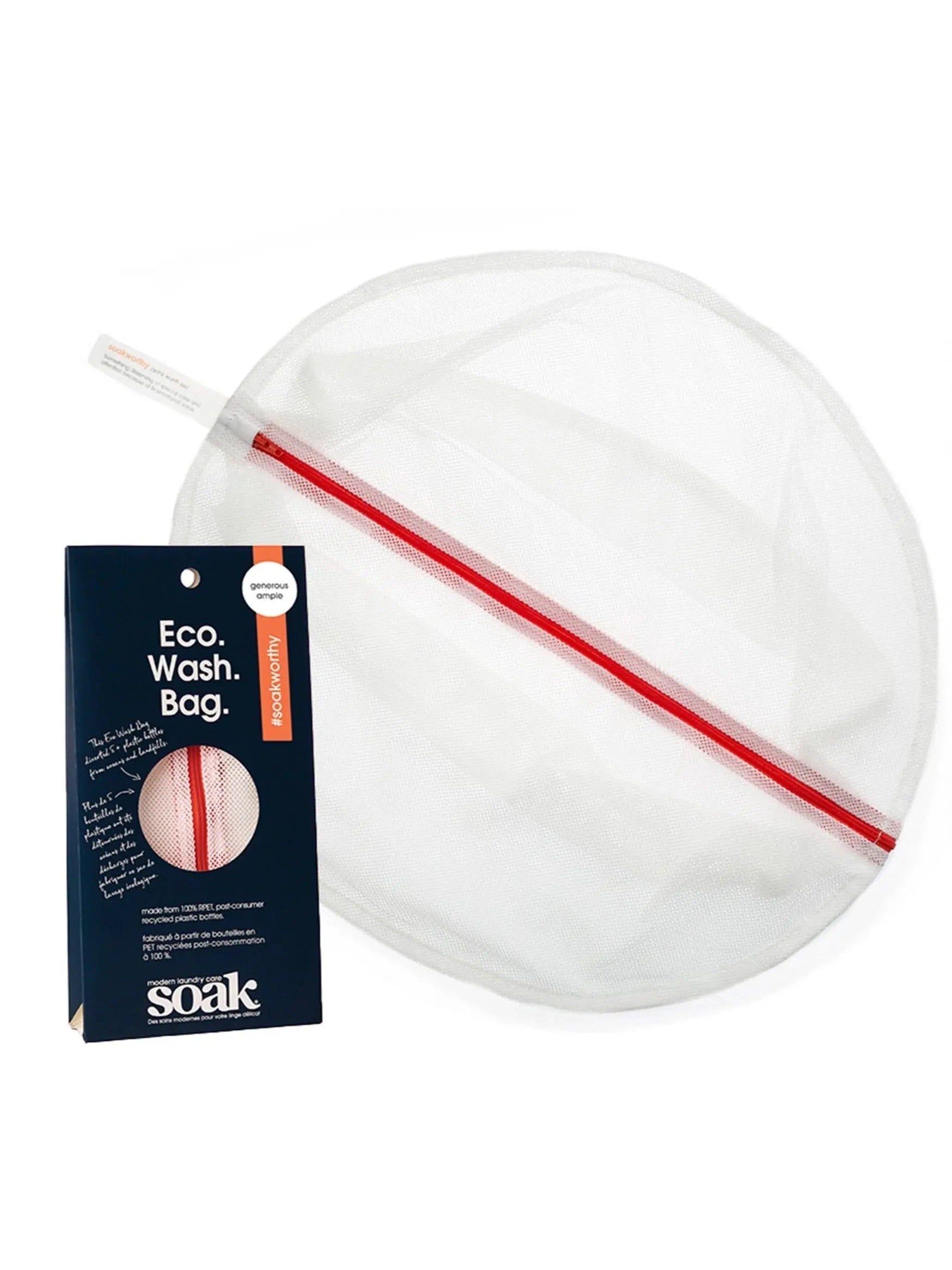 Soak Eco Wash Bag Generous Size Lingerie Wash Bag Yuzu Orange - LaBella Intimates & Boutique