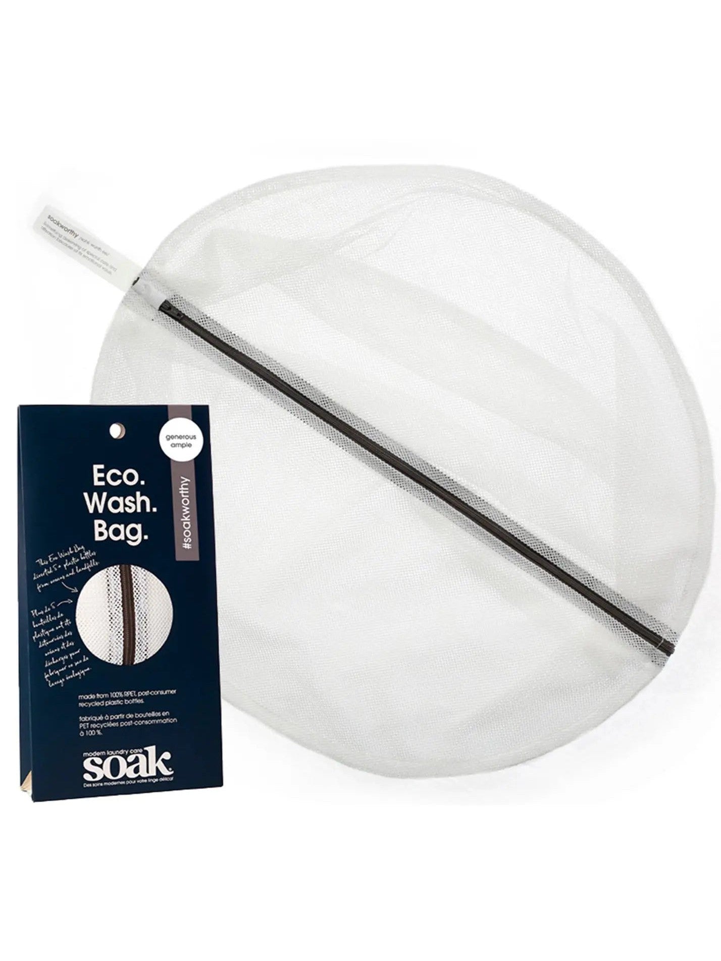 Soak Eco Wash Bag Generous Size Lingerie Wash Bag Lacey Black- LaBella Intimates & Boutique