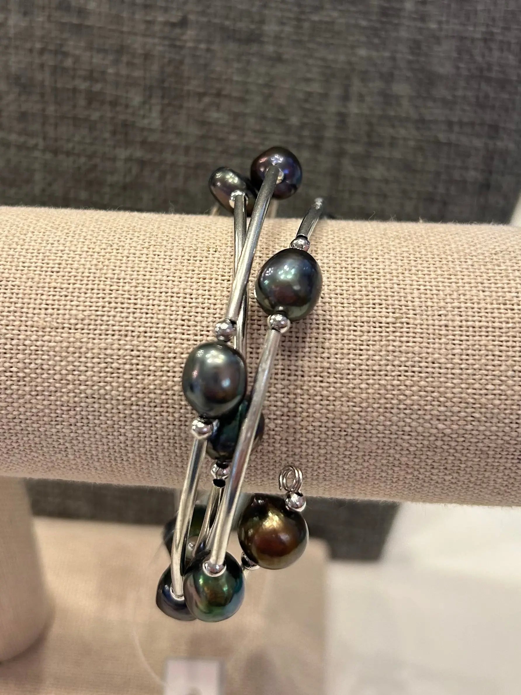 Studio G Silver Spring Pearl Wrap Bracelet