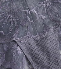 Fancy Fleurs Grey Brief