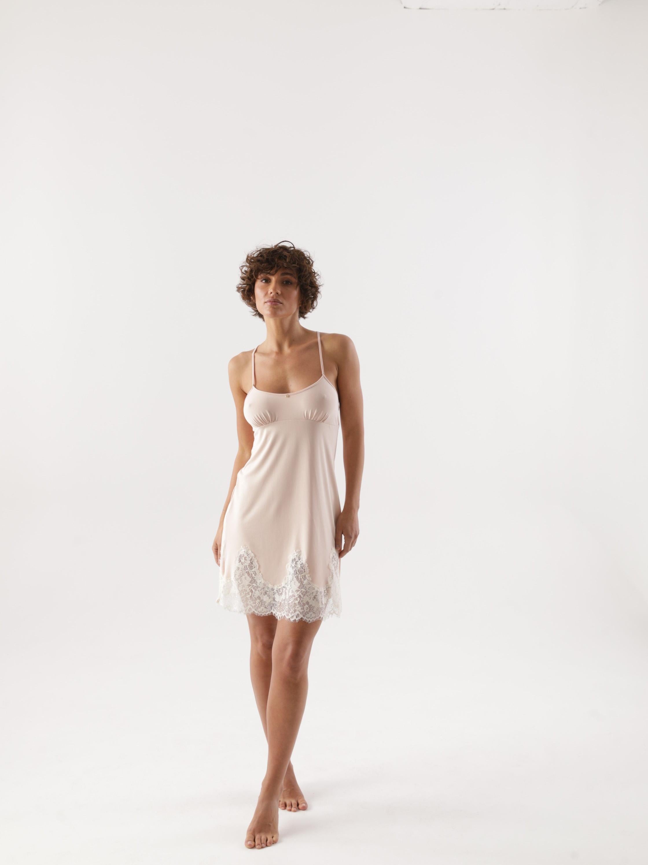 Ajour-Pink Tessitura Chemise
