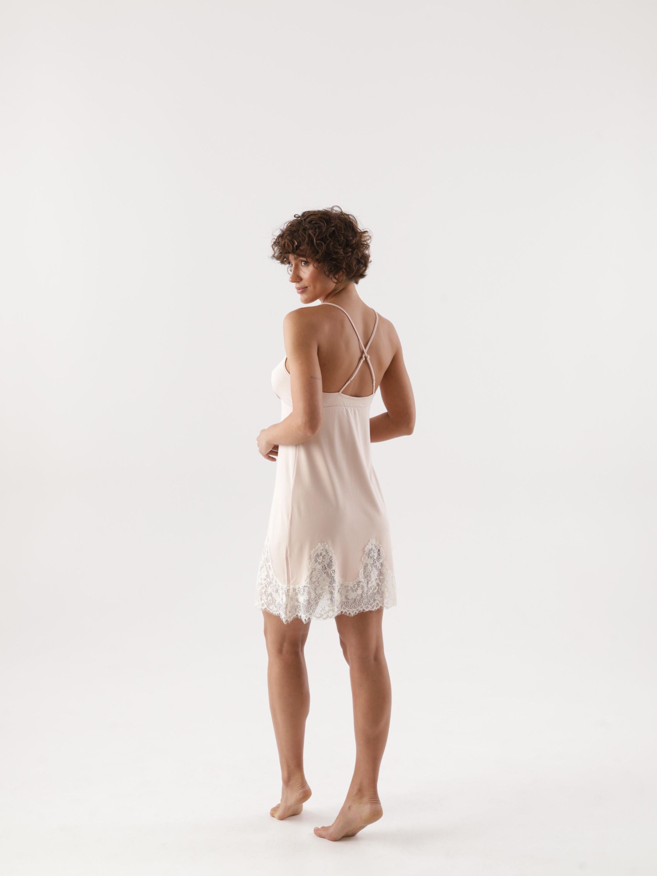 Ajour-Pink Tessitura Chemise