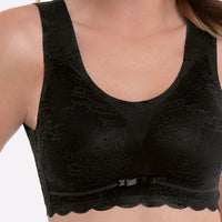 Anita Essential Lace Wireless Bralette 5400 in Black – official product view 2
