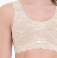 Anita Essential Lace Wireless Bralette 5400 in Crystal – official product view 2