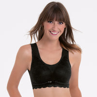 Anita Essential Lace Wireless Bralette 5400 in Black – official product view 1