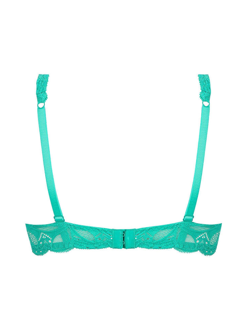 Antigel Turquoise Stricto Sensuelle Padded Demi Bra