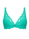 Antigel Turquoise Stricto Sensuelle Padded Demi Bra