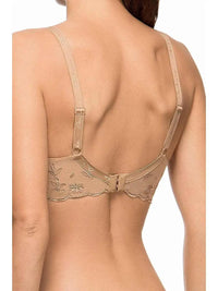 Back of Antinea by Lise Charmel Exactement Chic 3D Spacer Bra in Skin Rose color