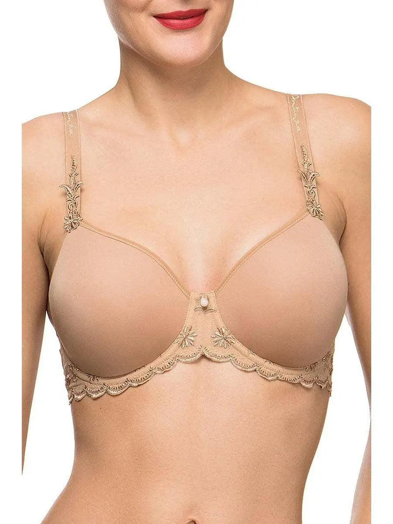 Antinea by Lise Charmel Exactement Chic 3D Spacer Bra in Skin Rose color