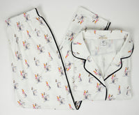 Aspen Dream-Jolene Tennis Print Long Pajama Set