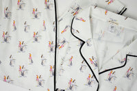 Aspen Dream-Jolene Tennis Print Long Pajama Set