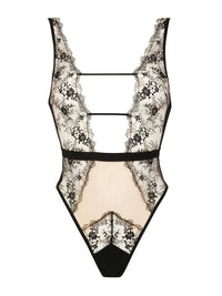 Atelier Amour-Black Apres Minut Bodysuit
