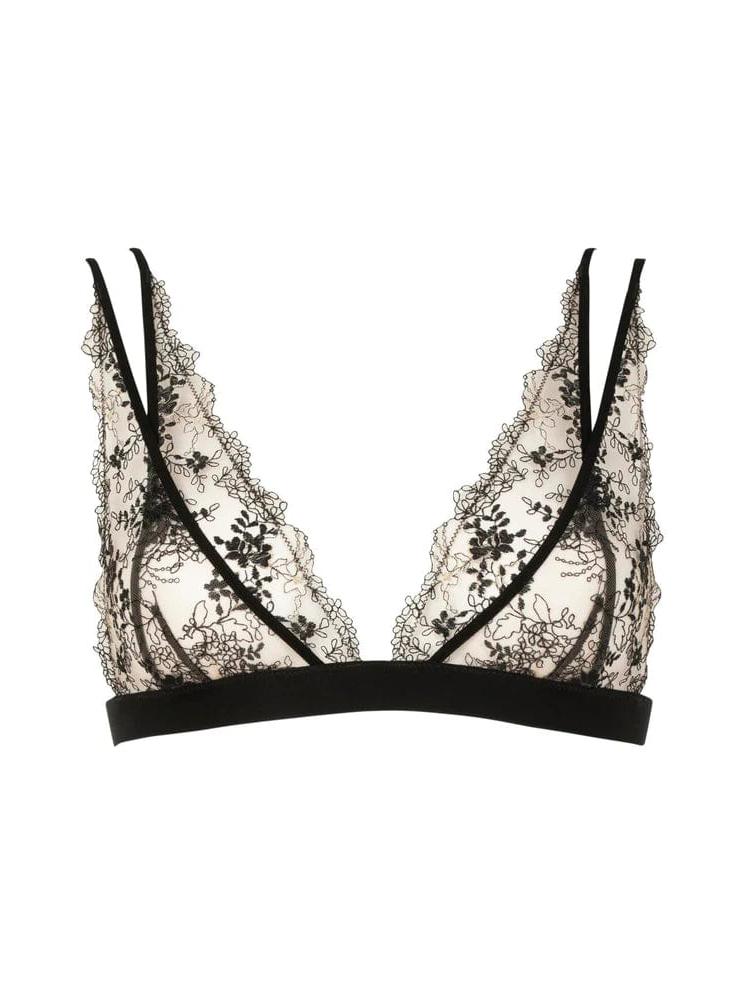 Atelier Amour-Black Apres Minut Triangle bra