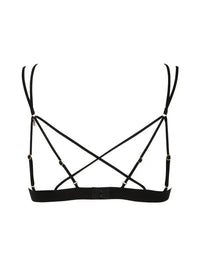 Atelier Amour-Black Apres Minut Triangle bra