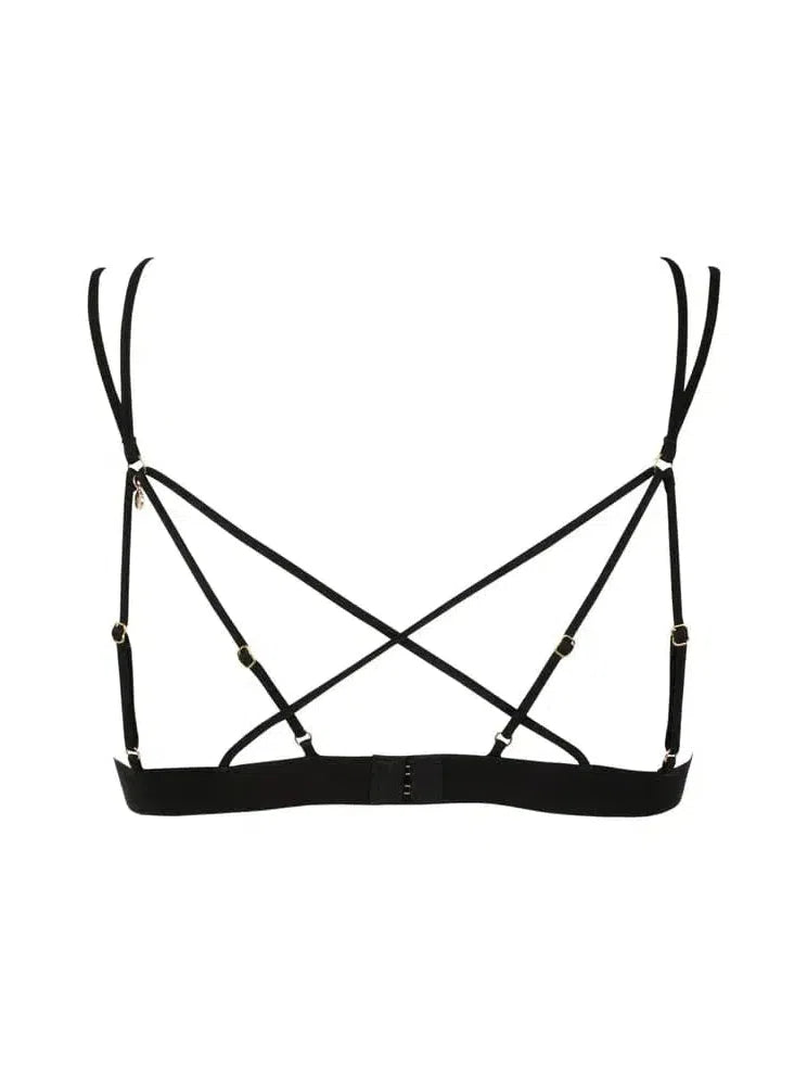 Atelier Amour-Black Apres Minut Triangle bra