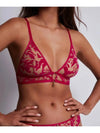 Aubade Hot Pink Wild Vibrations Triangle Bralette