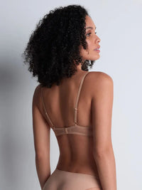 Sand Sheer Emotion Moulded Push Up Bra