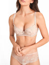 Aubade-Beige Softessence Half Cup Moulded Bra