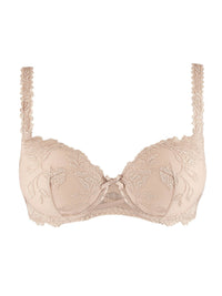 Aubade-Beige Softessence Half Cup Moulded Bra