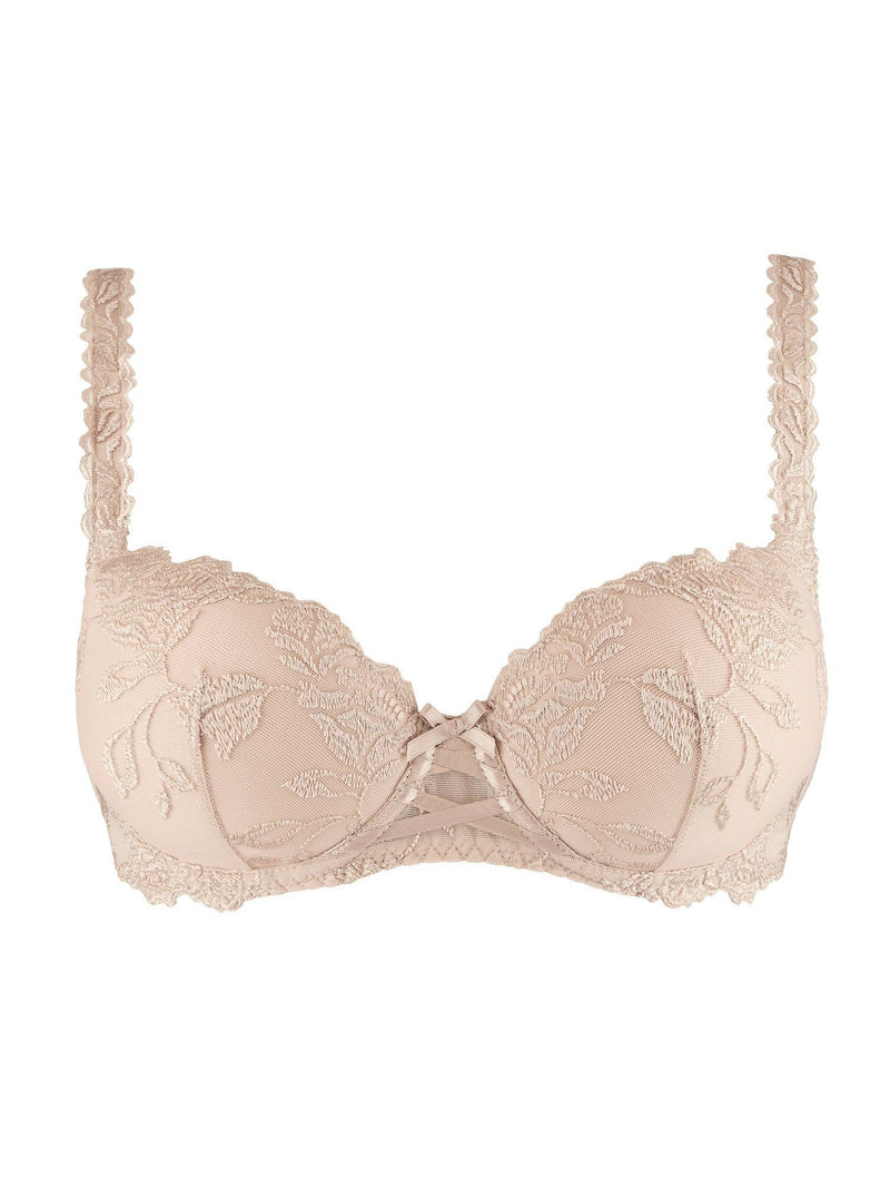 Aubade-Beige Softessence Half Cup Moulded Bra