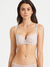 Aubade-Beige Softessence Half Cup Moulded Bra