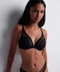 Aubade-Sheer emotion Triangle Bra