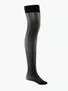 Aubade-Black Fishnet Stay-Up Stockings