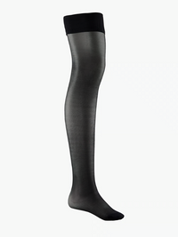 Aubade-Black Fishnet Stay-Up Stockings