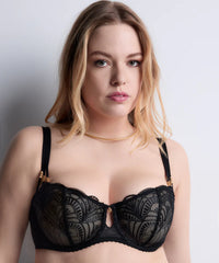 Aubade-Sheer emotion Corbeille half cup bra