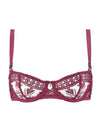 Aubade-Crimson Red Magic Spell Demi Cup Bra