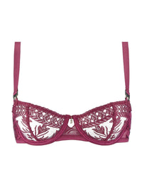 Aubade-Crimson Red Magic Spell Demi Cup Bra