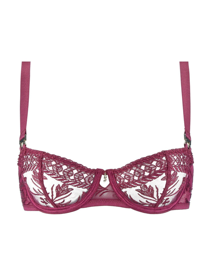 Aubade-Crimson Red Magic Spell Demi Cup Bra