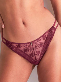 Aubade-Crimson Red Magnetic Spell Tanga